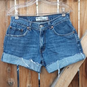 Levi's 559 vintage jean mom shorts high rise sz 29